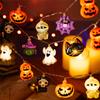 Halloween String Lights Decorations, 20 LED Halloween Fairy Lights, Battery Operated (Not Included) with Timer Function and 8 Fl