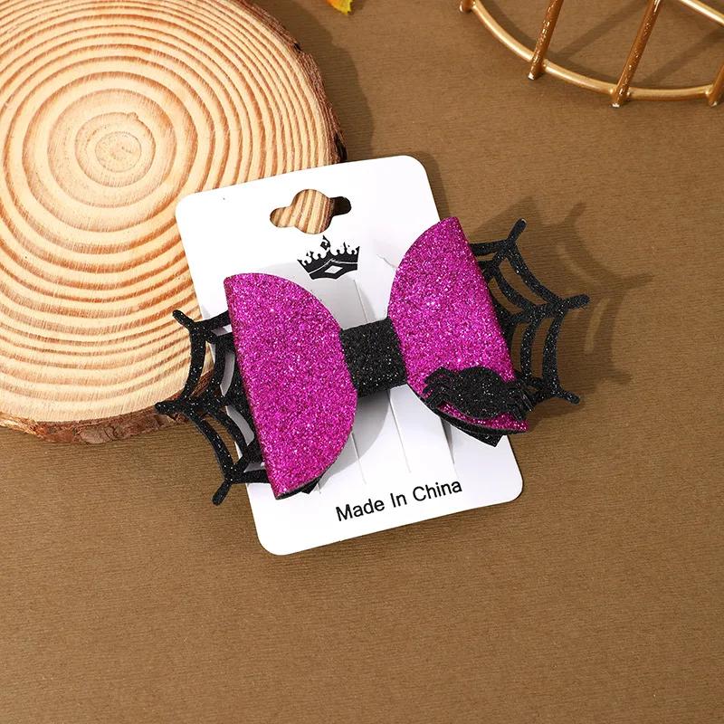 New Halloween Hairpin Ghost Festival Party Festive Atmosphere Dress Up Bow Props Ghost Festival Hairpin Headwear Hair Clip