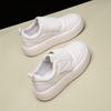 Summer round head platform casual single shoes women's autumn new middle school student trend