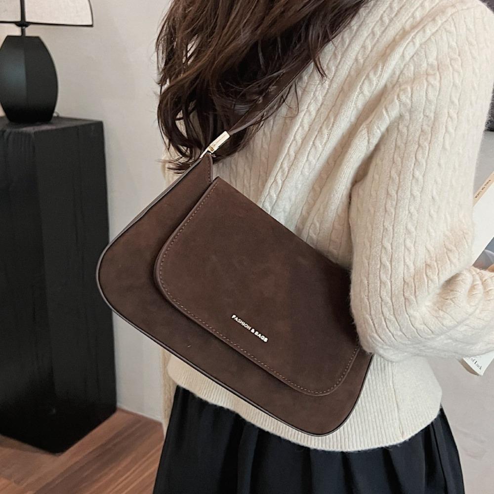 Underarm Commuter Bag for Women, Large Capacity, New Simple Small Square Bag, Versatile Texture, Single Shoulder Handbag