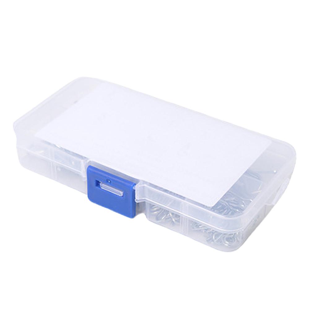 100 Stück Federverschlüsse, Splinte, Kupplungsstifte, Haarnadeln, Federklammer-Haltestifte für die Reparatur von Garagen-LKWs