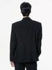 Chrischomme Fine Wool Single Button Blazer