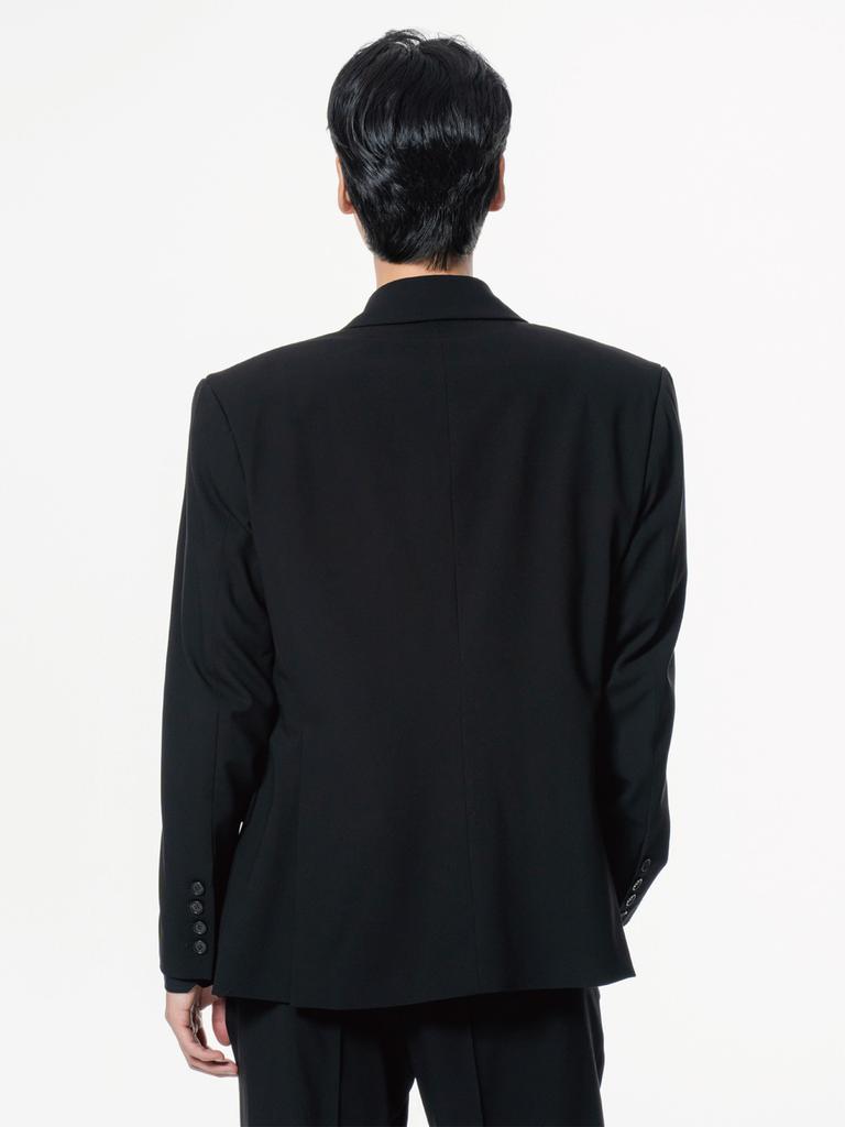Chrischomme Fine Wool Single Button Blazer