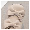 Korean Style Double Bow Princess Shoes Autumn New Style Girls Soft Bottom Non-slip Leather Shoes