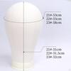 Mannequin Head Model Sturdy Accessory Versatile Canvas Lightweight White Wig for Styling Glasses
