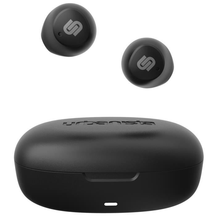 Écouteurs sans fil - Urbanista - Lisbon Noir - Intra-auriculaire - Jusqu'à 27 heures - Sans fil
