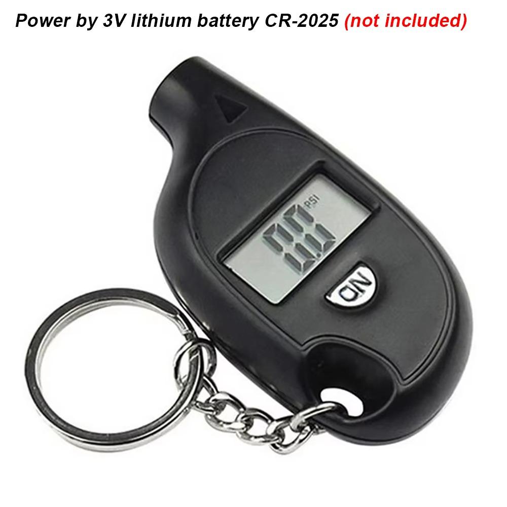 

1Pcs Keychain Digital Tire Gauge with LCD Display Tire Inspection Tool Auto Motorcycle Accessory