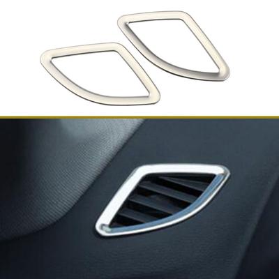 My Good Car for BMW X1 F48 2016 -  Car Chrome Front Air Vent Cover Trim Air Conditioning Sticker  Stickers