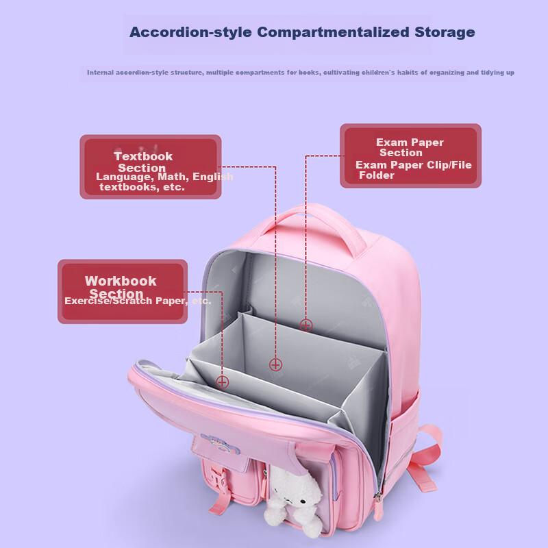 Dijiuchengbao Primary School Backpack for Boys, Spine-Protecting And Load-Reducing Backpack for Grades