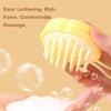 Hair Shampoo Brush Magic Silicone Massage Comb Hanging Scalp Shampoo Comb Universal for Men, Women and Children
