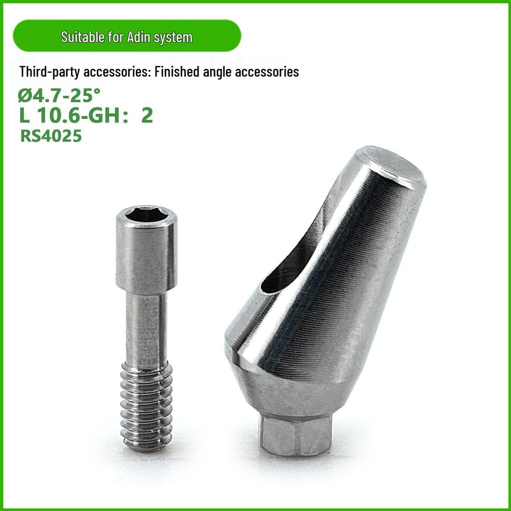 Adin-kompatible Titan-Reparaturbasis für Zubehör für Zahnimplantate