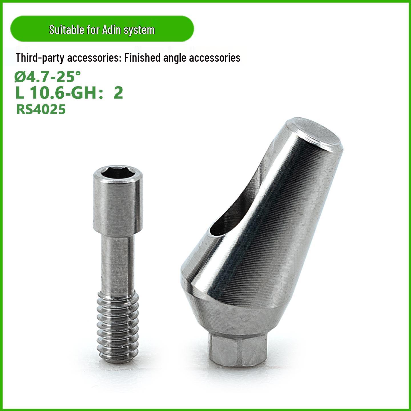 Adin Совместимый Угловой Восстанавливающий Трансферный Штифт для Орального Имплантата Титановое Основание.