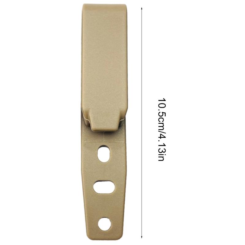 Outdoor-Messerclip Gürtelclip Abdeckung Messerrücken Holster Scheide Hinterer Hüftclip