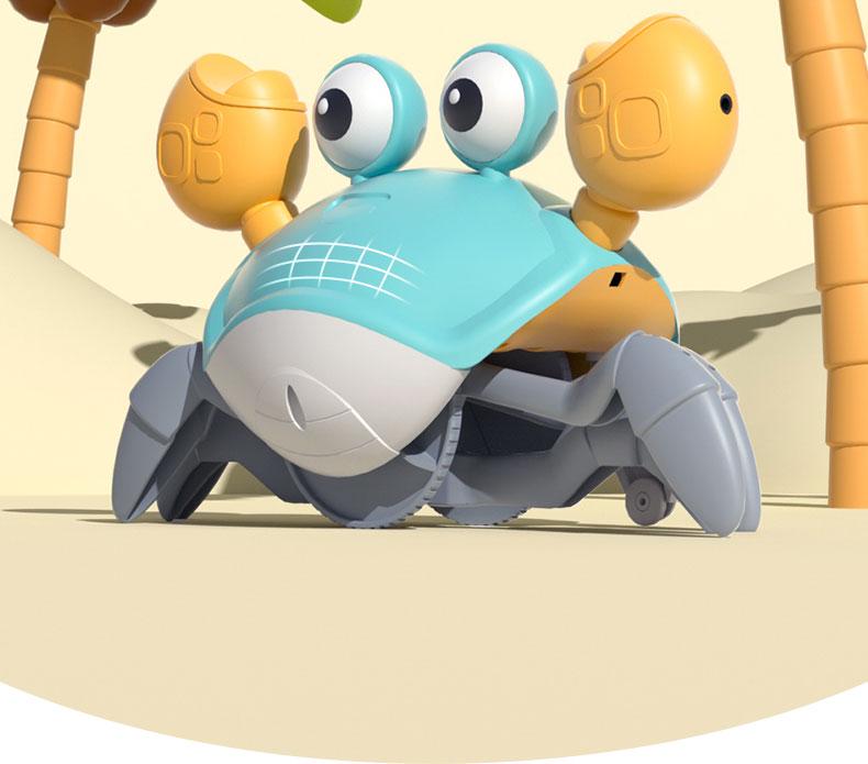 Crab-Induced Climbing Electric Toy for 1–2 Year Olds: Engaging Educational Fun for Boys and Girls.