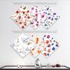 Cleaning Cloth Reusable Kitchen Dish Towels Eco-friendly Microfiber Colorful Floral Pattern Dishcloths Lint Free Washable Duster Rags Tea Towels