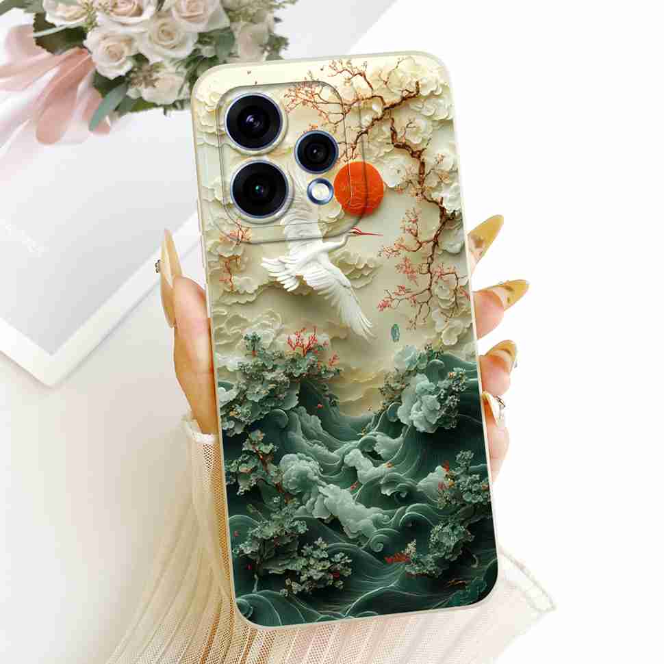 For Oppo Reno15 5G Case CPH2825 Stylish Simple Design Silicone Back Cover For Oppo Reno 15C Reno15c 5G Phone Cases Bumper