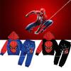 Jarní 2ks Dětské Chlapecké Mikiny Spiderman Top Kalhoty Outfit Set