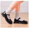 Boys' Black Leather Soft Sole Performance Shoes for School and Chorus