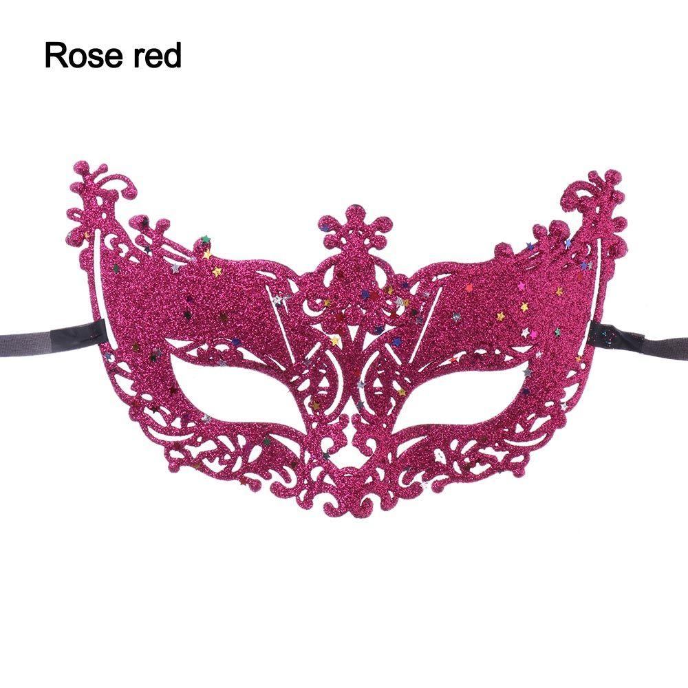 Dress Up Christmas Party Sequins Masquerade Mask Carnival Party Mask Fancy Dress