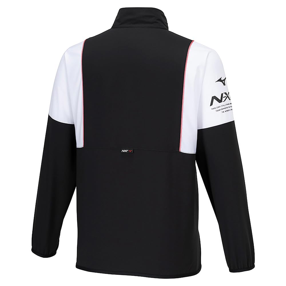 N-XT Move Cross Jacket, UPF 50+, Moisture-Wicking, Quick-Drying, Stretch Jersey, Unisex, Adult, Black, Size XL, 32JCB220