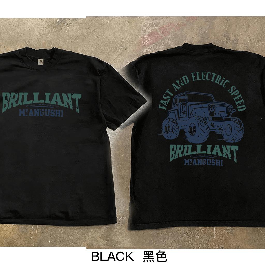 Jeep Wrangler póló Harajuku Férfi ruházat Grafikus Alkalmi Zenekari póló Kiváló minőségű Pamut Unisex Felsők Pólók