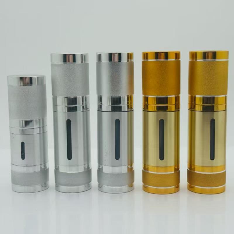 

15ml/30ml/50ml Refillable Vacuum Pump Lotion Bottle - Gold and Silver Available