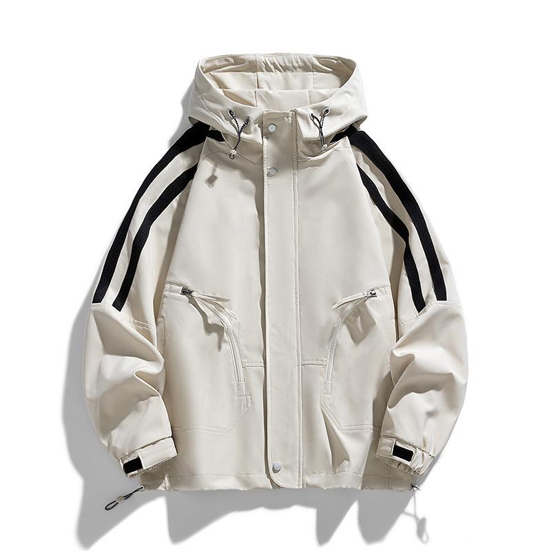 New Style Jackets for Men, Spring and Autumn New Workwear Jackets, Loose, Casual, Handsome and Trendy for Teenagers