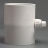 PVC Air Valve Portable 75/110/150/160/200mm Round Check Valve Manual Regulating Valve Ventilation Switch Valve