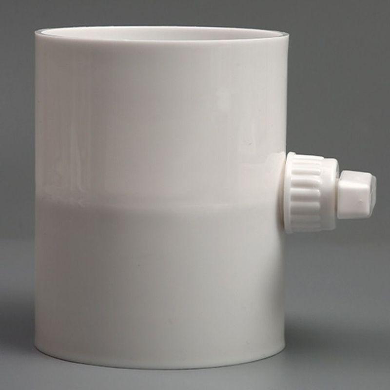 PVC Air Valve Portable 75/110/150/160/200mm Round Check Valve Manual Regulating Valve Ventilation Switch Valve