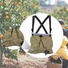 Canvas Bag for Fruit Collection, Foraging Holder Garden Use