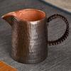 Vintage Čistě měděný Hrnček Rovný Ručně vyráběný Moscow Mule 230 ml Čajové hrnky Kladivo texturovaný Hrnček na pití Mules Mléko Voda Pivo