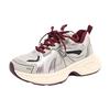 Retro dad shoes women's ins tide 2025 spring new thick-soled heightening versatile fashion casual lightweight sports shoes