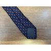 Used Holliday&Brown Necktie Made in England Silk Navy Fine Pattern