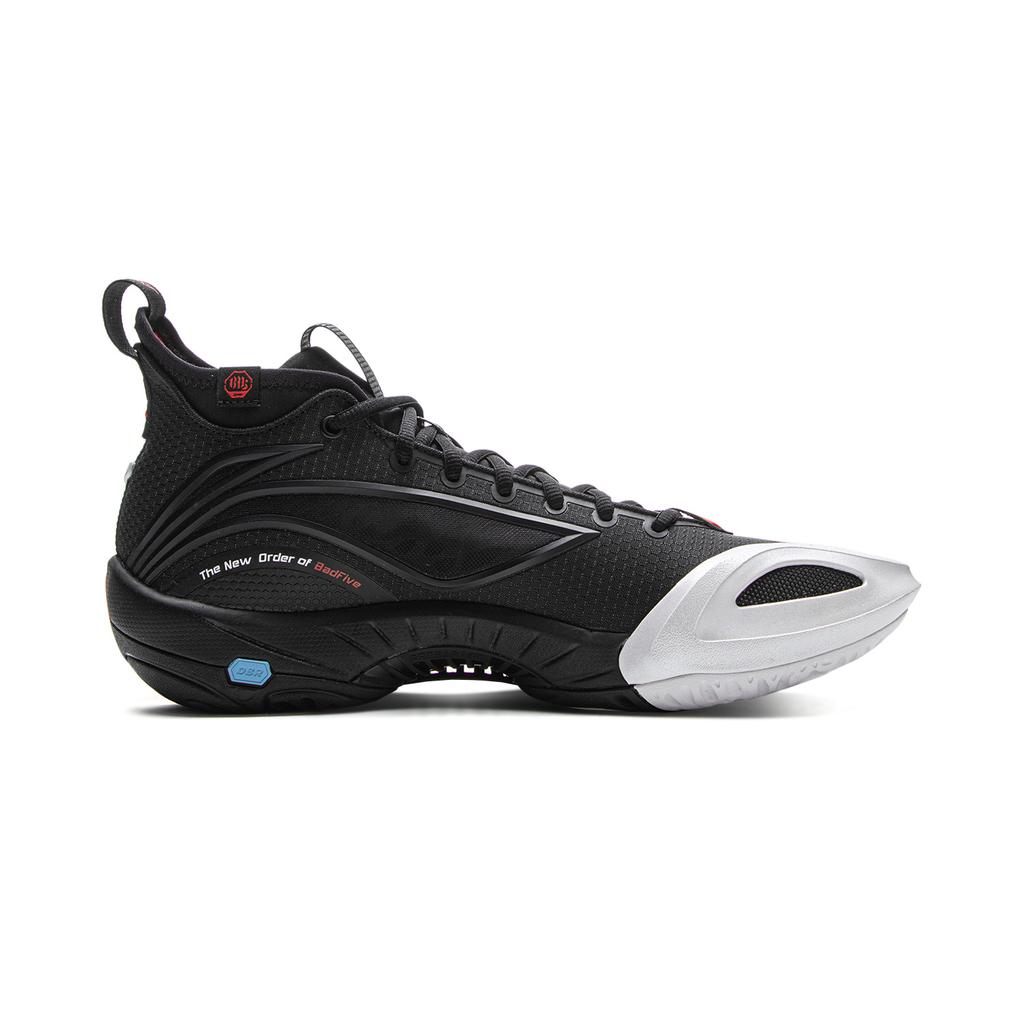 Li Ning Anti-Five Super Prototype Basketball Shoes Men Sneakers Black ABFV037-1