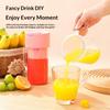 Portable Electric Fruit Juicer Cup USB Rechargeable  for Camping Hygienic Travel Home Smoothies Shakes Use