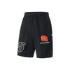 Basketball Series Breathable Versatile Straight-Leg Sports Shorts Men Shorts Black AKYV071-3