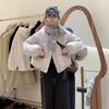 Women's 2024 Winter Down Cotton Stand-Up Collar Jacket: Warm, Thick, Loose Fit, Small Sizes
