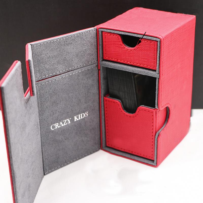 Trading Cards Box Capacity Board Game Cards Case Container Collection For Ccg Mtg Tcg Magic Board Game Sleeve Holder Box