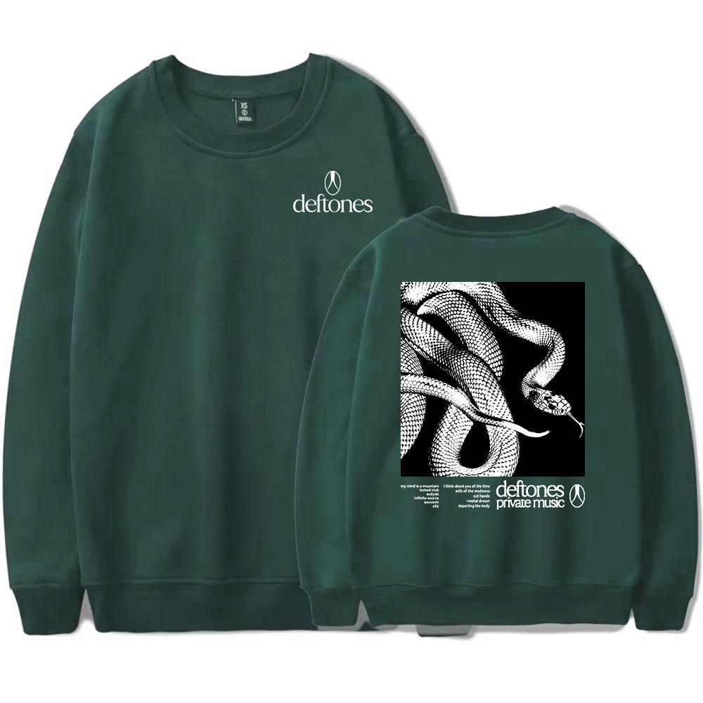 

Приватна Музична Толстовка З Круглим Коміром Deftones Альбом 2026 НОВІ Светри З Довгим Рукавом Осінь Чоловічі Худі Повсякденна Мода Унісекс чоловічі худі худі з принтами XL