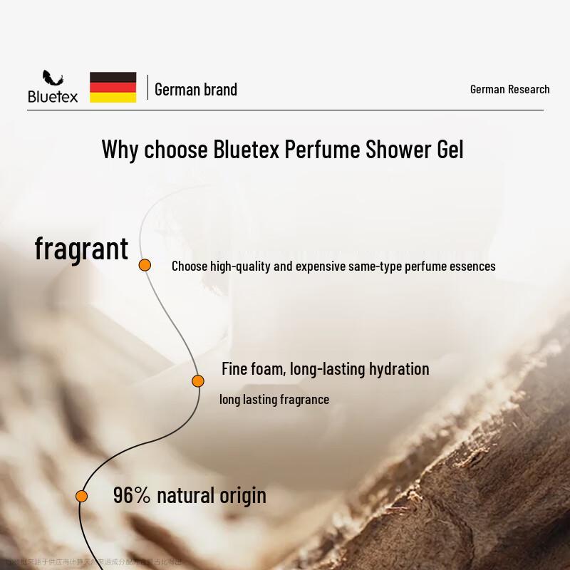 Bluetex Men's Perfumed Shower Gel