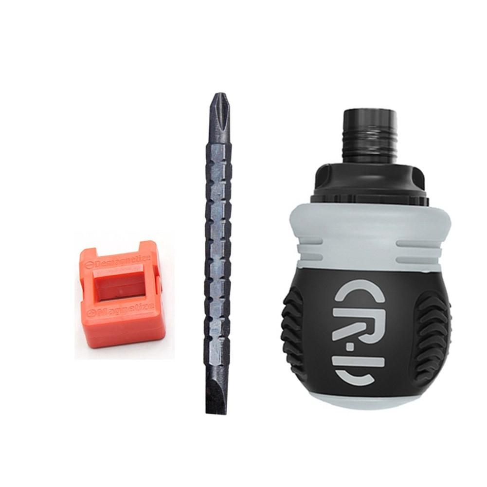 Double Head Design 2-in-1 Screwdriver Ratchet Screwdriver