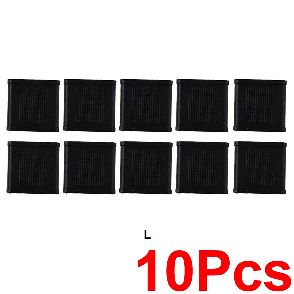 10Pcs Sports Non-Slip Finger Band Silicone Finger Sleeves Hand Protector Tennis Golf Accessory Basketball and Fishing Use 5