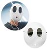 Zabawna maska Shy Guy na Halloween, maska do cosplayu, pełnotwarzowy dodatek do kostiumu, do odgrywania ról, na imprezę Halloweenową, wykwintnie wykonana