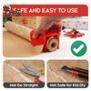 Christmas Wrapping Paper Trimmer Easy Cutting Gift Packaging Paper Slider Tool with Anti-Slip Design