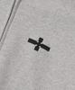 Masat Cross String Hood Zip _ Gray