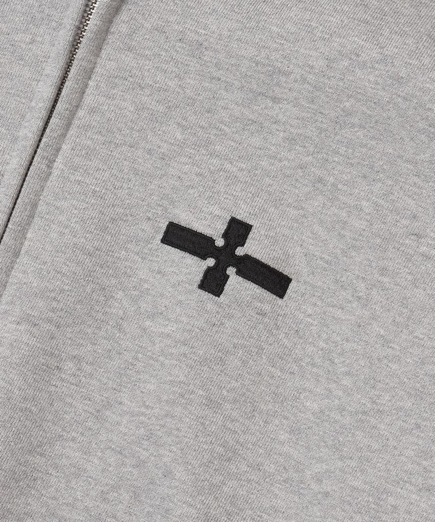 Masat Cross String Hood Zip _ Gray