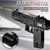 MOULD KING Blocuri creative de jucării Pistol The Glock Model de pistol automat Blocuri de construcție Cărămizi Jucării pentru copii Cadouri de Crăciun