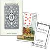 Nichiyu Lenormand Fortune Telling 36 Cards Direct Import from Blue Includes Japanese Most Standard Blue Color In the Owl Cards, [Authentic,