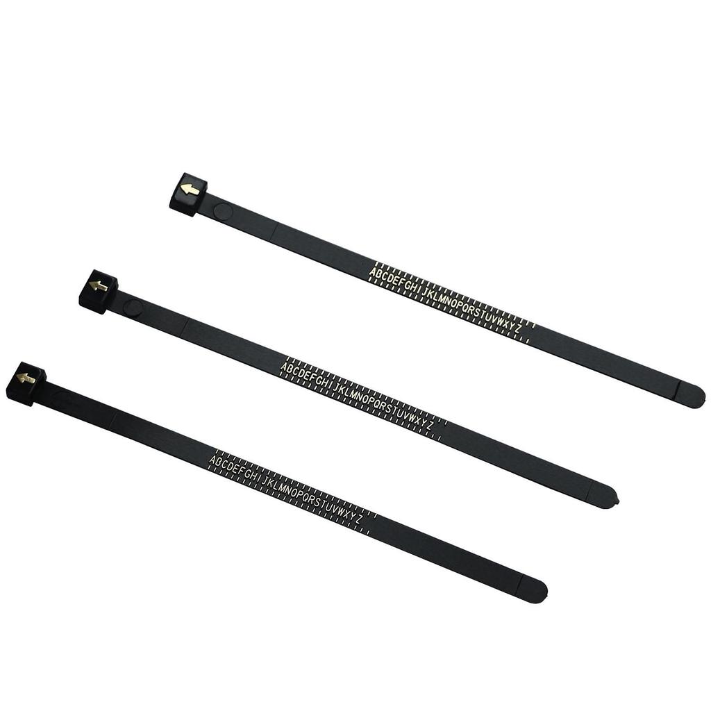 Ringgrößen-Messset, wiederverwendbares Fingergrößenmessgerät, Messwerkzeug, Schmuckgrößen-Werkzeuge, US/UK/EUR