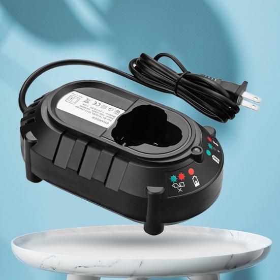 Battery Charger Time-Saving Fast Charging Multifunction Intelligent 10.8V Power Tool Battery Charger for Makita BL1013 BL7010